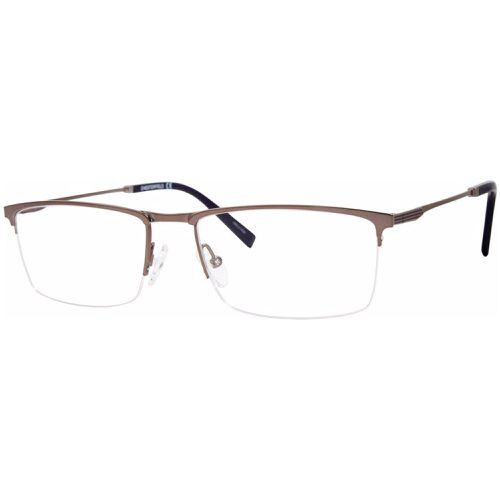 Men's Eyeglasses - Silver Rectangular Frame Demo Lens / CH 101XL 0YB7 - Chesterfield - Modalova