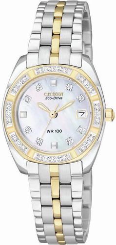 EW1594-55D Women's MOP Diamond Paladion Two-Toned Watch - Citizen - Modalova