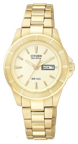 EW3182-51P Women's Silhouette Gold Tone Stainless Steel Watch - Citizen - Modalova