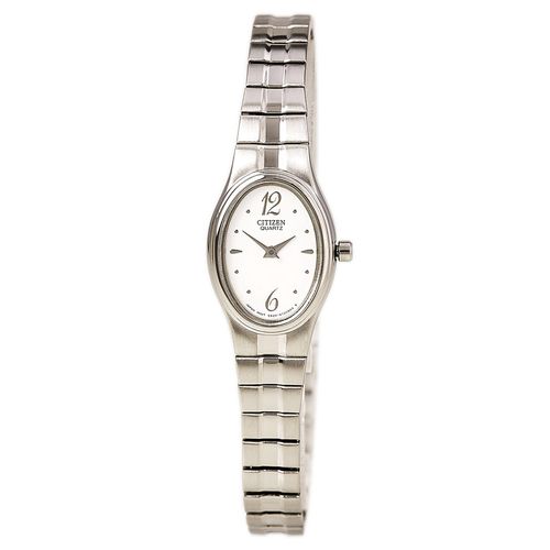 EK1170-90A Women's Dress White Dial Expansion Bracelet Steel Watch - Citizen - Modalova