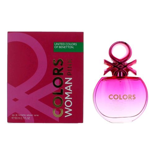 Colors De Pink by , 2.7 oz Eau De Toilette Spray for Women - BENETTON - Modalova