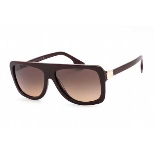 Women's Sunglasses - Full Rim Bordeaux Plastic Rectangular / 0BE4362 3979G9 - BURBERRY - Modalova