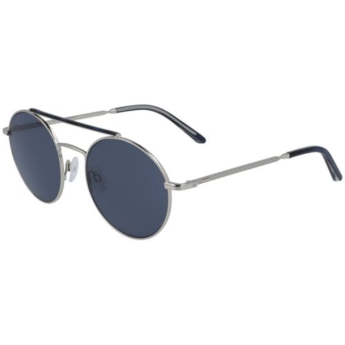 Unisex Sunglasses - Silver Metal Pilot Frame / CK20131S 045 - Calvin Klein - Modalova