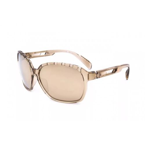 Women's Sunglasses - Shiny Light Brown Full Rim Frame / SP0013 45G - Adidas - Modalova