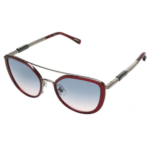 Women's Sunglasses - Burgundy and Gunmetal Frame / SCHC23-0509-52-21-135 - Chopard - Modalova