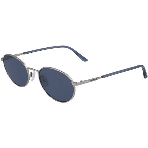 Men's Sunglasses - Satin Silver Metal Frame / CK20317S 045 - Calvin Klein - Modalova