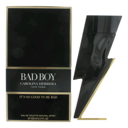 Bad Boy by , 3.4 oz Eau De Toilette Spray for Men - Carolina Herrera - Modalova