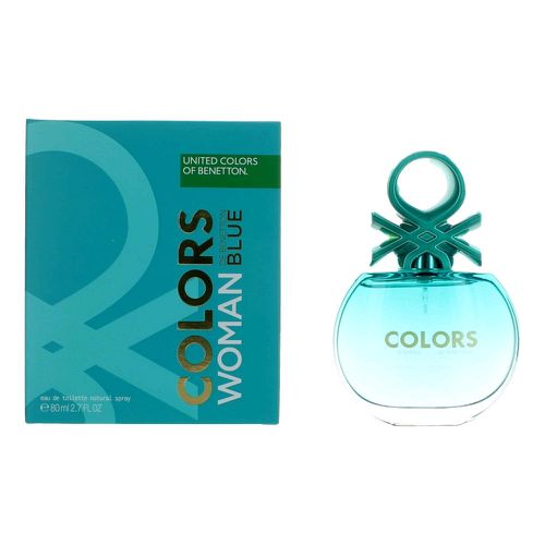 Colors De Blue by , 2.7 oz Eau De Toilette Spray for Women - BENETTON - Modalova