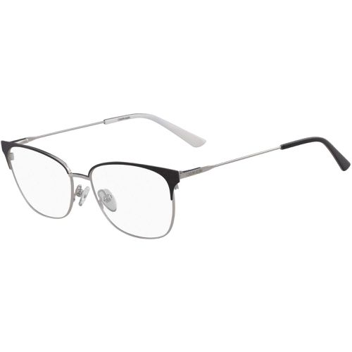 Women's Eyeglasses - Black Metal Square Frame / CK18108 001 - Calvin Klein - Modalova