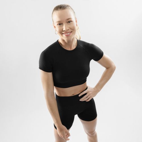 Top Deportivo Sin Costuras de Manga Corta Attitude - Siroko - Modalova