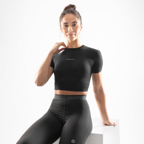 Camiseta Crop Deportiva Sculpt - Siroko - Modalova