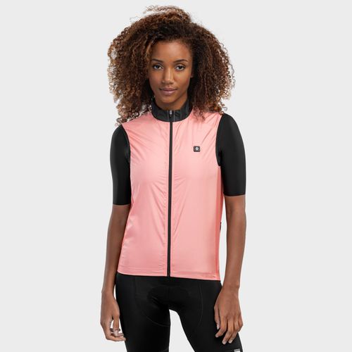 Chaleco Cortavientos de Ciclismo para Mujer V1-W Pink Wind - SIROKO - Modalova