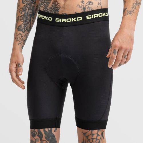 Short Interior con Badana de Ciclismo MTB MTB MoveFit Black - Siroko - Modalova