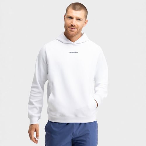 Sudadera con capucha de pádel Break White - Siroko - Modalova