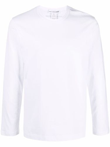 COMCOMME DES GARÃONS SHIRTME DES GARÃONS SHIRT - Logo Cotton T-shirt - ComComme des GarÃ§ons Shirtme des garÃ§ons shirt - Modalova