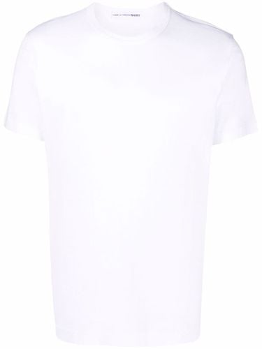 COMCOMME DES GARÃONS SHIRTME DES GARÃONS SHIRT - Logo Cotton T-shirt - ComComme des GarÃ§ons Shirtme des garÃ§ons shirt - Modalova