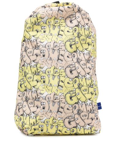 COMCOMME DES GARÃONS SHIRTME DES GARÃONS SHIRT - Kaws Print Backpack - ComComme des GarÃ§ons Shirtme des garÃ§ons shirt - Modalova
