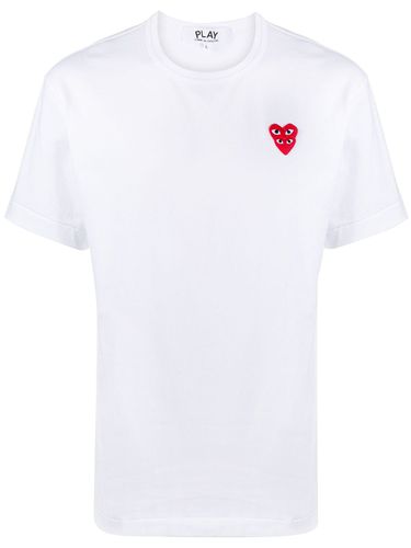 Cotton Logo T-shirt - Comme Des Garcons Play - Modalova