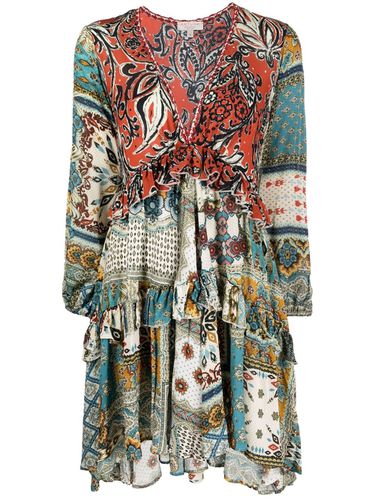 Viscose Printed Short Dress - Anjuna - Modalova