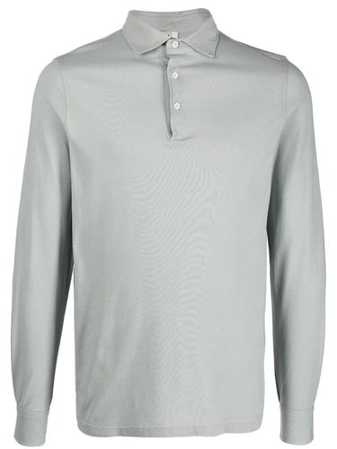 Cotton Long Sleeve Polo Shirt - Kired - Modalova