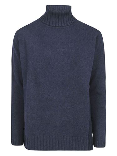 Woolblend Cashmere High Neck Sweater - Alessandro Aste - Modalova