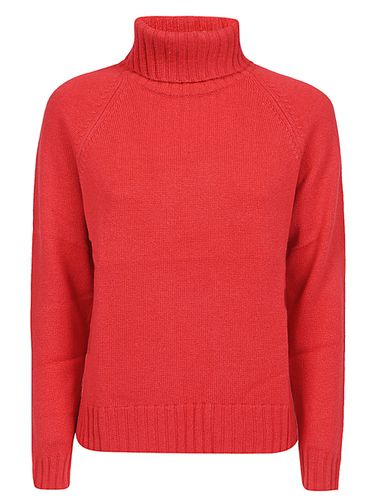 Wool Blend Cashmere High Neck Sweater - Alessandro Aste - Modalova