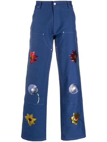 Embroidered Denim Jeans - Sky High Farm Workwear - Modalova