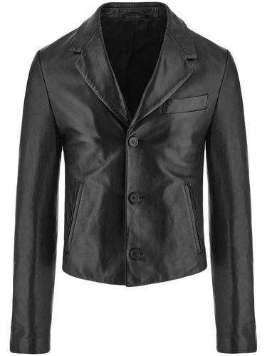 FERRAGAMO - Leather Jacket - Ferragamo - Modalova