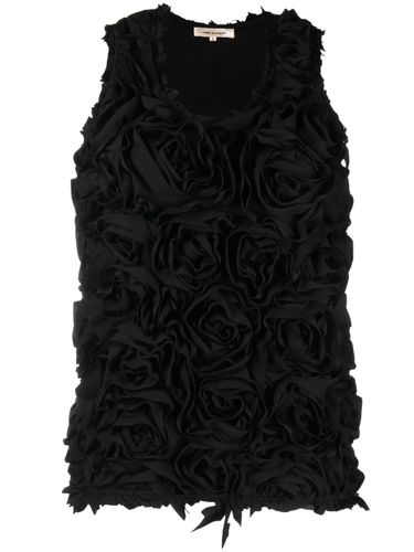 Embroidered Tank Top - Comme des Garcons - Modalova
