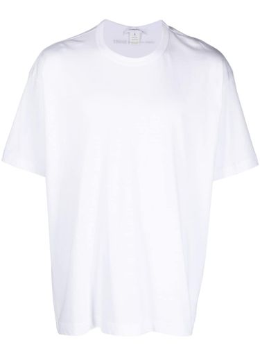 COMCOMME DES GARÃONS SHIRTME DES GARÃONS SHIRT - Logo Back Cotton T-shirt - ComComme des GarÃ§ons Shirtme des garÃ§ons shirt - Modalova
