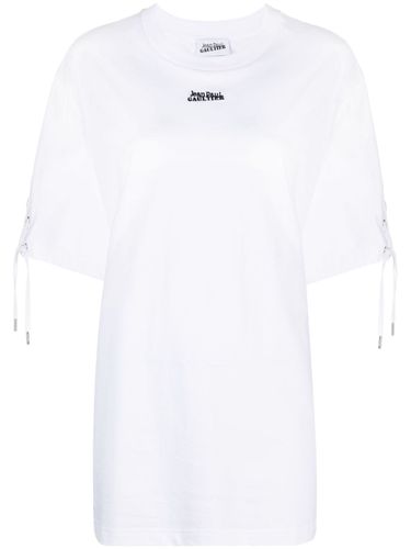 Logo Oversized Organic Cotton T-shirt - Jean Paul Gaultier - Modalova