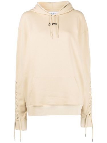 Logo Cotton Hoodie - Jean Paul Gaultier - Modalova