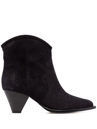 Darizo Leather Ankle Boots - Isabel Marant - Modalova