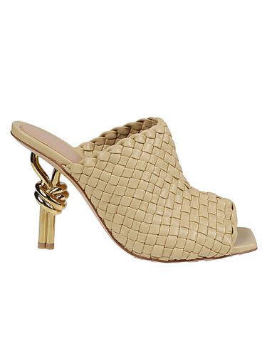 BOTTEGA VENETA - Knot Leather Mules - Bottega Veneta - Modalova