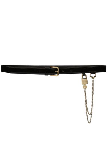Patent Leather Belt - Dolce & Gabbana - Modalova