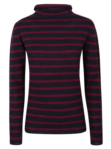 Striped Cashmere Turtleneck Sweater - Be You - Modalova