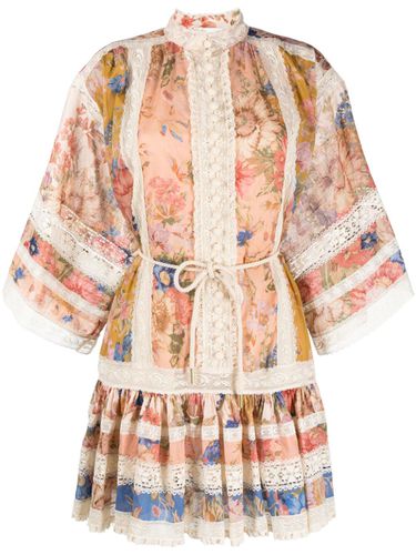 Lace Trimmed Mini Dress - Zimmermann - Modalova