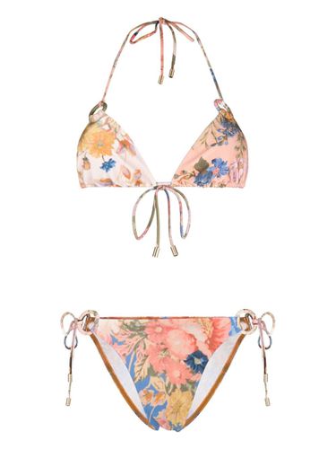 Floral Print Ring Bikini Set - Zimmermann - Modalova