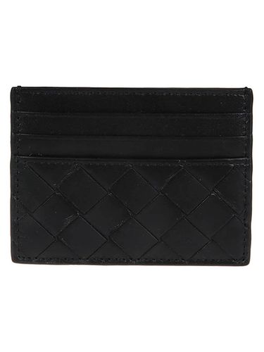 Leather Credit Card Case - Bottega Veneta - Modalova