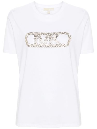 Logo Organic Cotton T-shirt - Michael Michael Kors - Modalova