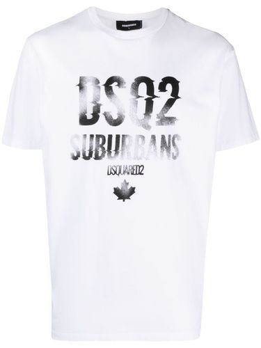 DSQUARED2 - Logo Cotton T-shirt - Dsquared2 - Modalova