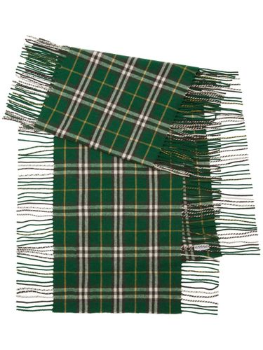 Check Motif Cashmere Scarf - Burberry - Modalova