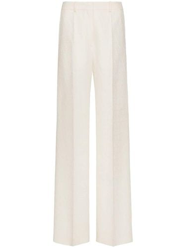 Toile Iconographe Wool And Silk Blend Trousers - Valentino - Modalova