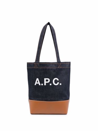 A.P.C. - Axel Small Denim Tote Bag - A.P.C. - Modalova
