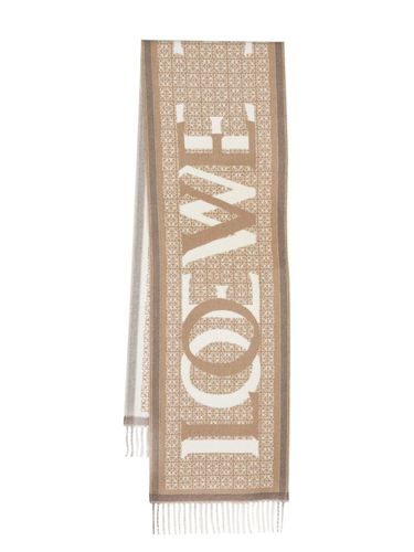 Love Wool And Cashmere Scarf - Loewe - Modalova