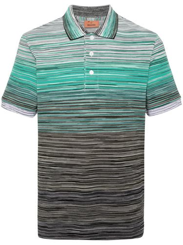 Tie-dye Print Cotton Polo Shirt - Missoni - Modalova