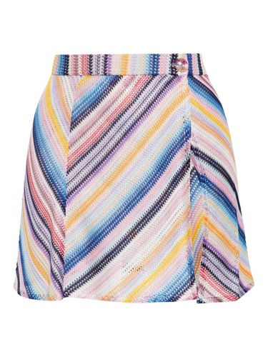 Striped Mini Skirt - Missoni Beachwear - Modalova