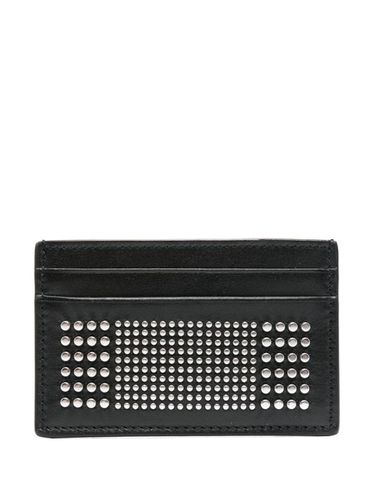 Studded Leather Card Case - Alexander McQueen - Modalova