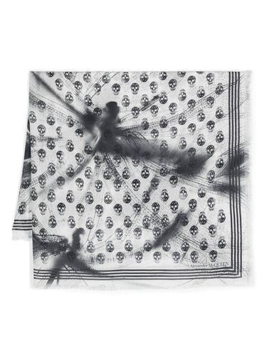 Dragonfly Print Scarf - Alexander McQueen - Modalova