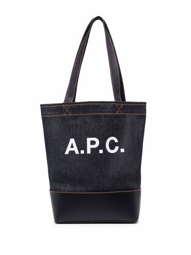 A.P.C. - Axel Small Denim Tote Bag - A.P.C. - Modalova